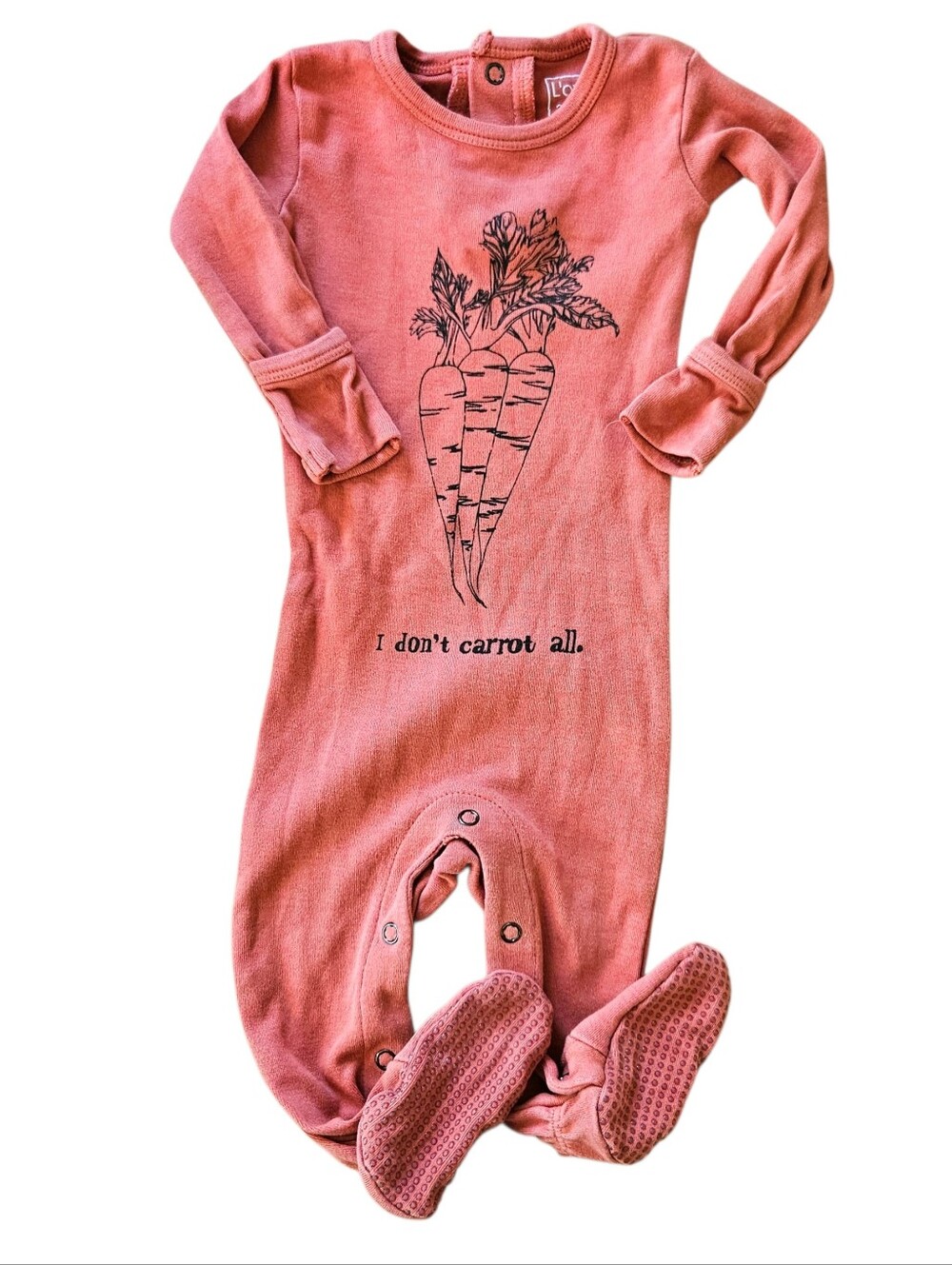 L'ovedBaby Organic Cotton 3-6 Month Footie